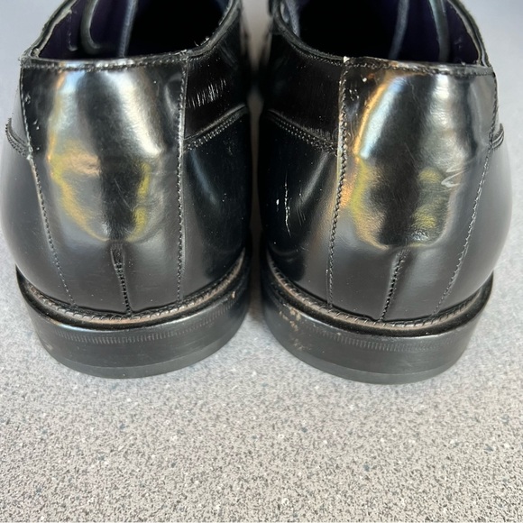 Mezlan Mens unique design lace up black shoes size 8.5 M main image 7
